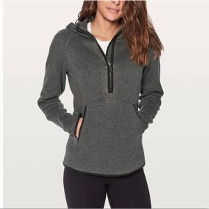lululemon gray zip up jacket